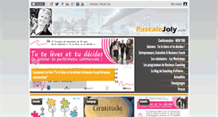 Desktop Screenshot of pascalejoly.com